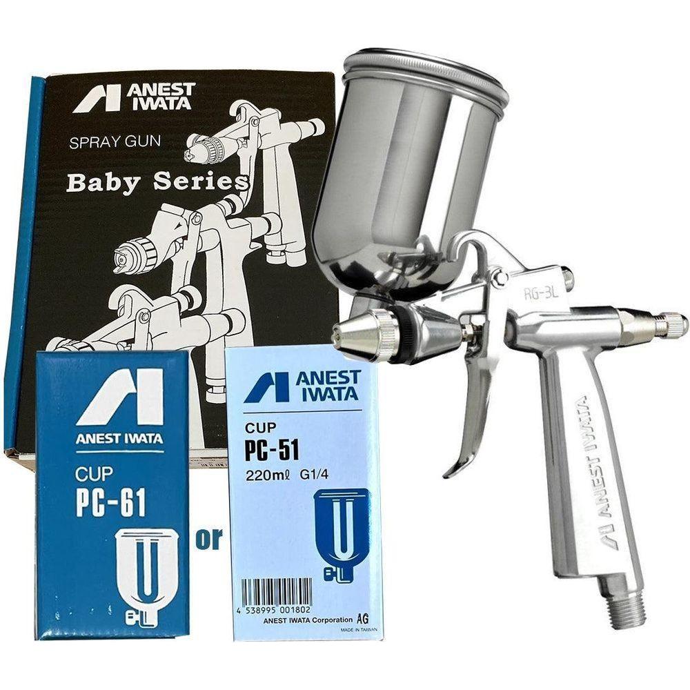 Anest Iwata RG-3L Compact Paint Spray Gun - KHM Megatools Corp. Anest Iwata RG-3L Compact Paint Spray Gun - KHM Megatools Corp.